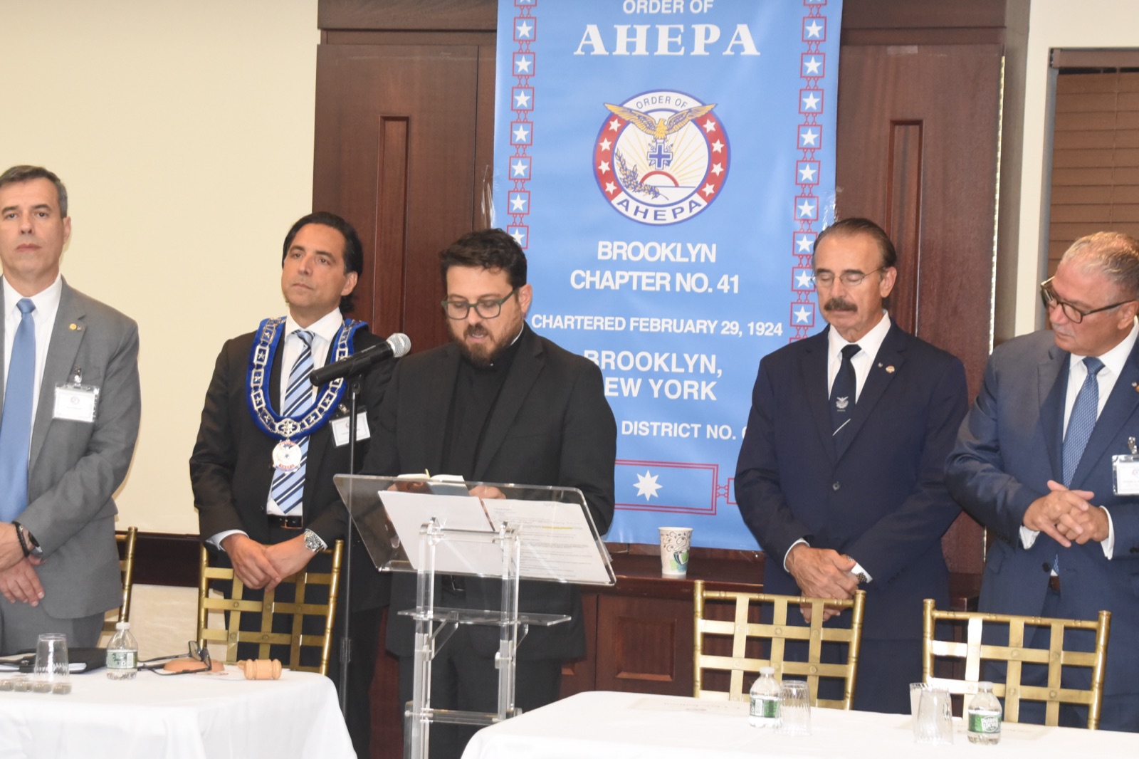 AHEPA Brooklyn Chapter 41 — Supreme President’s visit and initiation, September 23, 2026