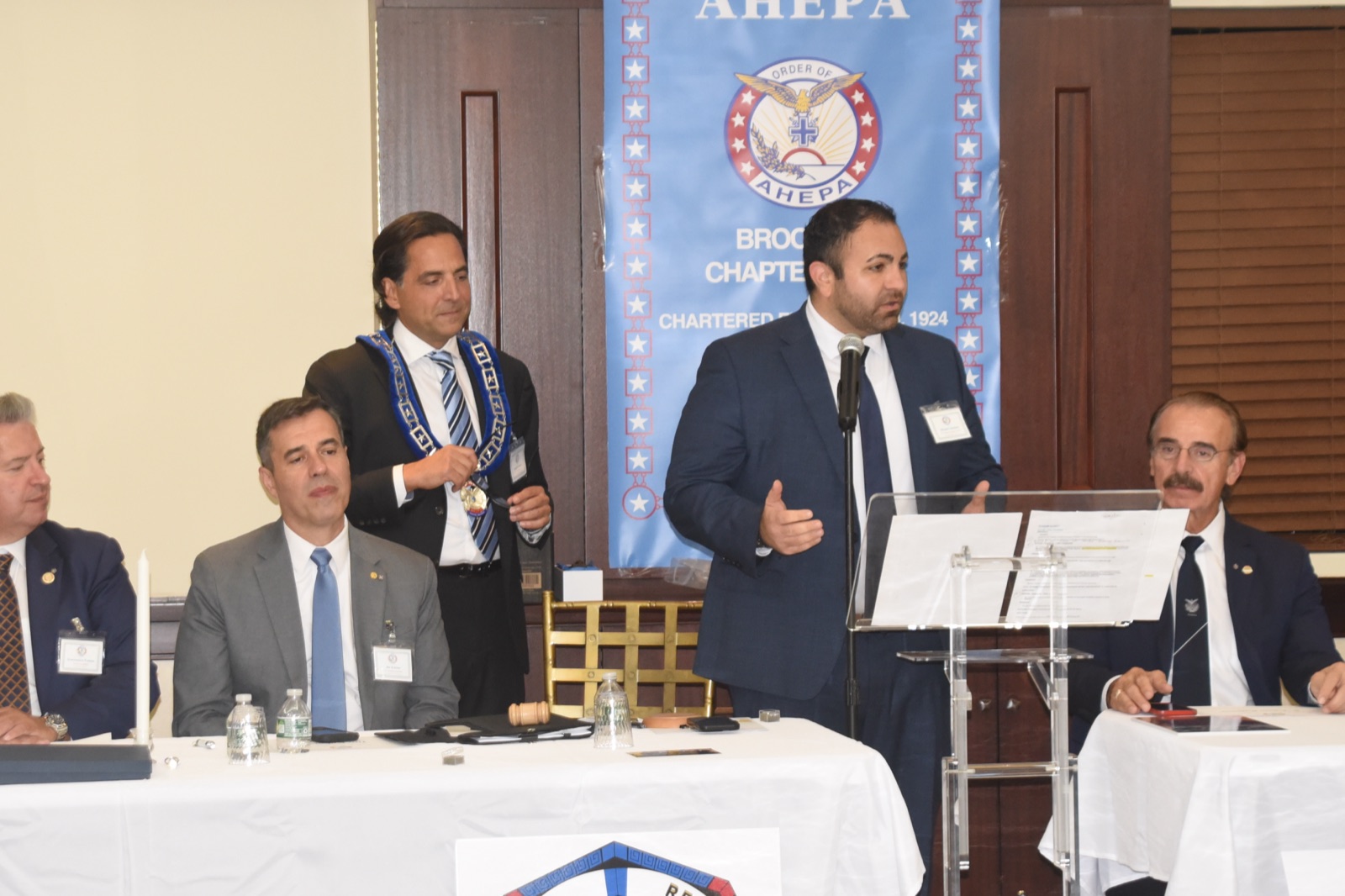 AHEPA Brooklyn Chapter 41 — Supreme President’s visit and initiation, September 23, 2026