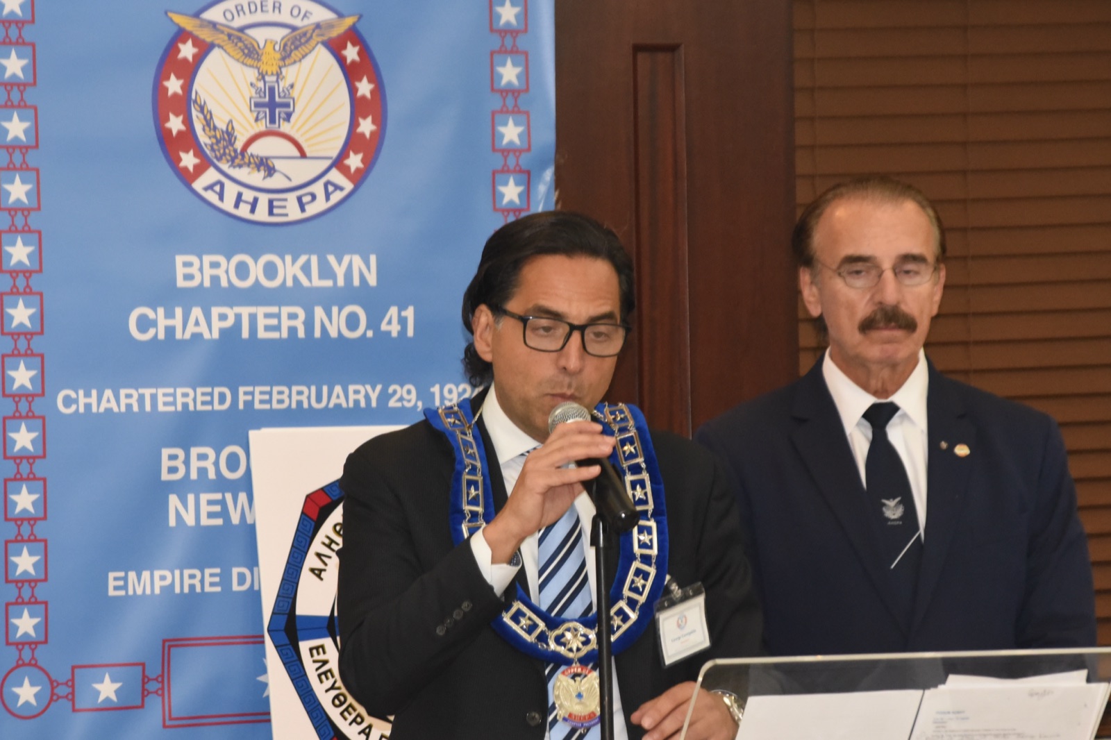 AHEPA Brooklyn Chapter 41 — Supreme President’s visit and initiation, September 23, 2026